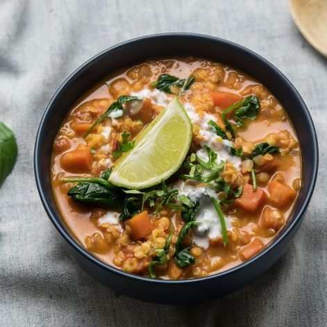 Dahl de lentilles corail : Recette de Dahl de lentilles corail - Marmiton
