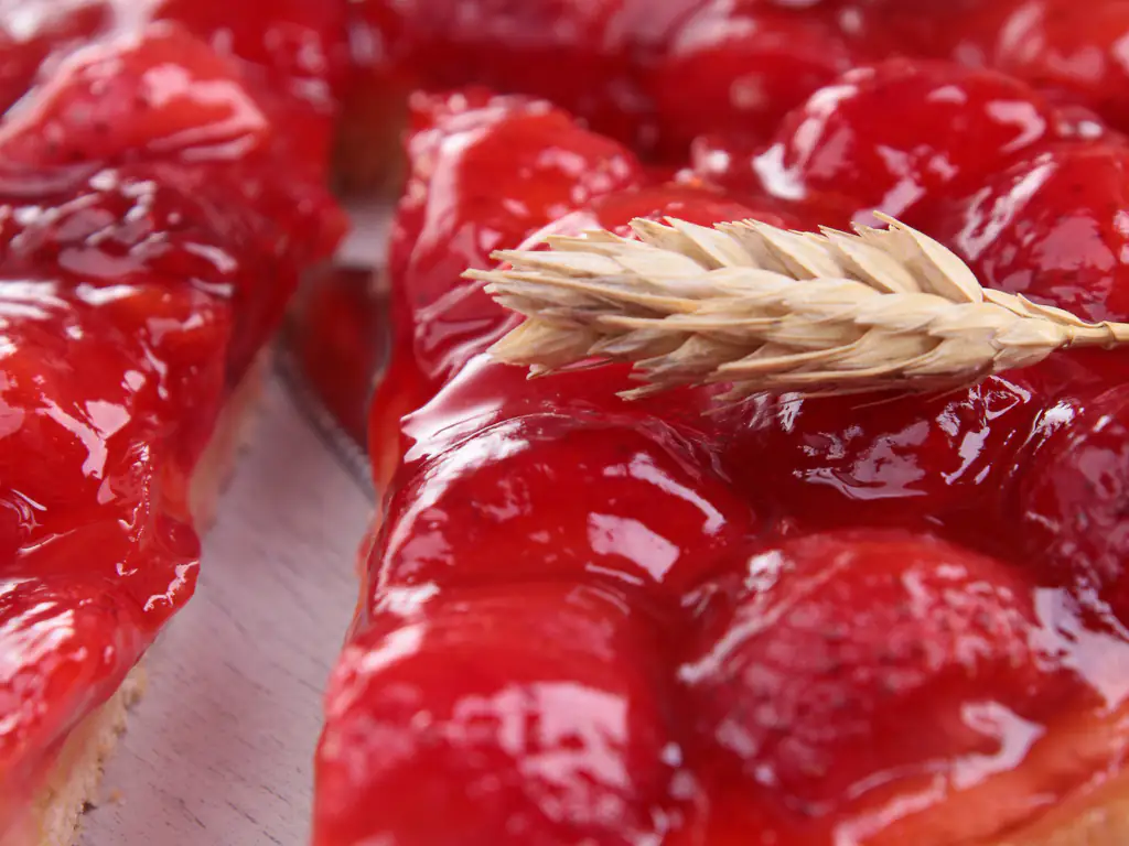 tarte aux fraises express
