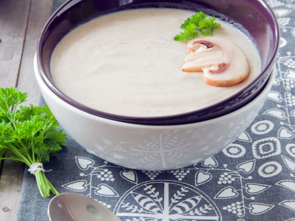 Soupe au champignon marmiton sale