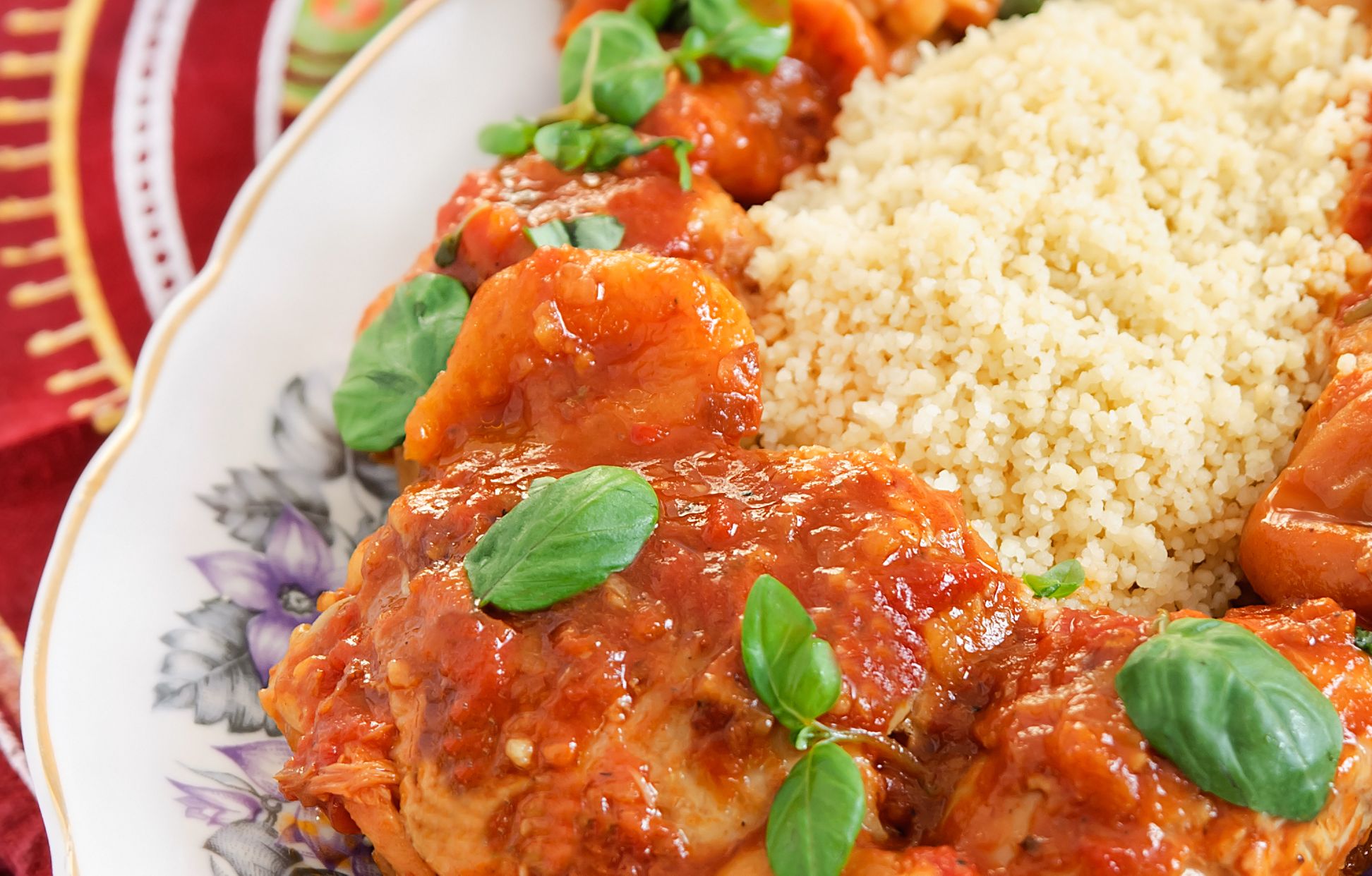 Tajine De Poulet Aux Abricots : Recette De Tajine De Poulet Aux ...