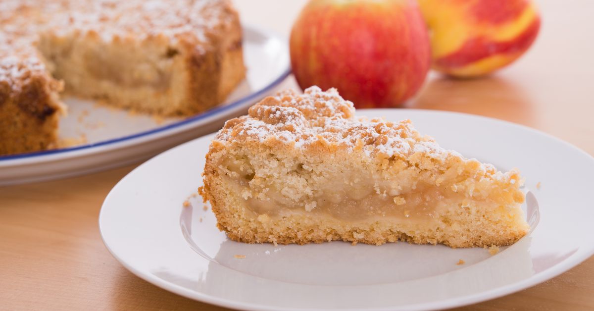 Tarte aux pommes et à la noix de coco recette de Tarte aux pommes et
