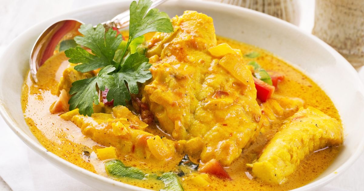 Curry De Lotte Au Lait De Coco : Recette De Curry De Lotte Au Lait De Coco