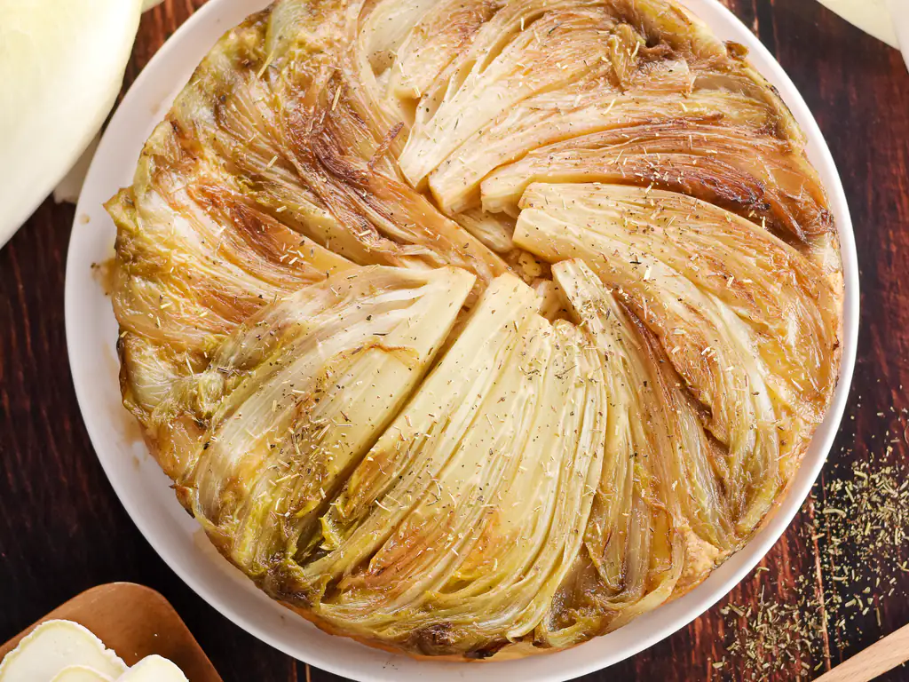 tarte tatin aux endives et chavignol