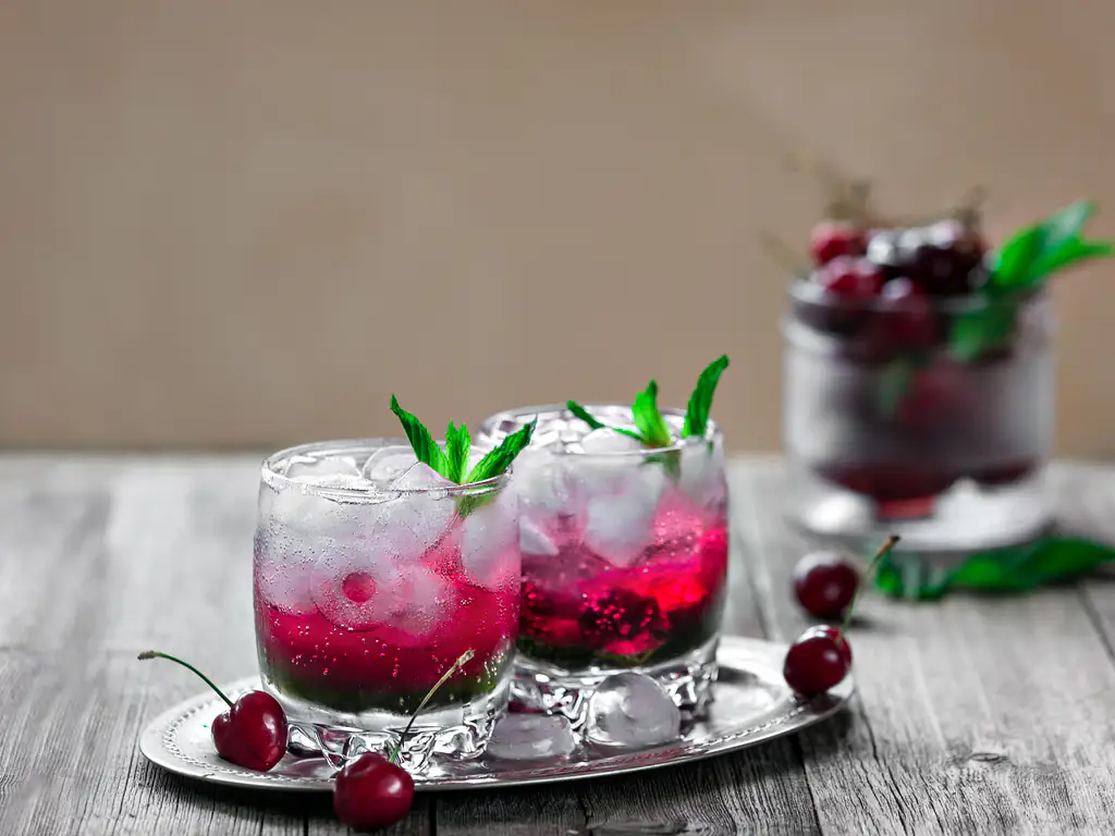 sirop de cerises cuites