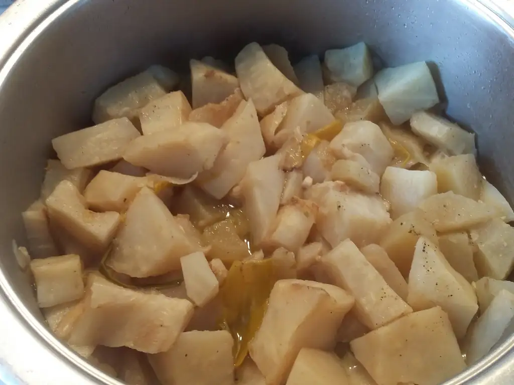 sauté de céleri aux pommes