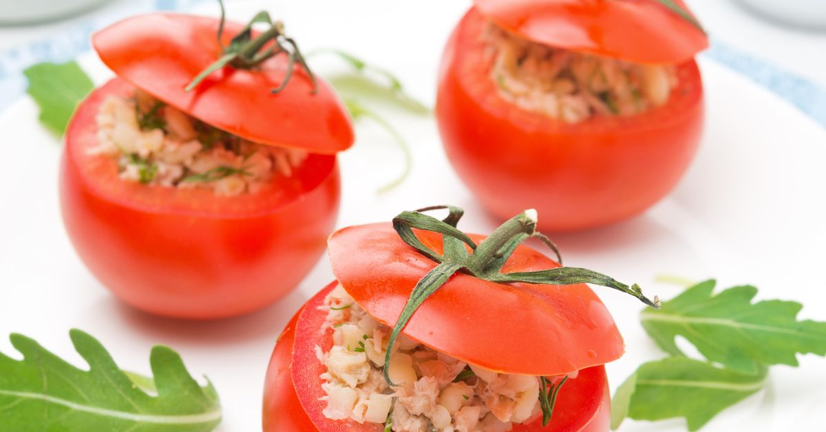 Tomates Farcies Thon : Recette De Tomates Farcies Thon