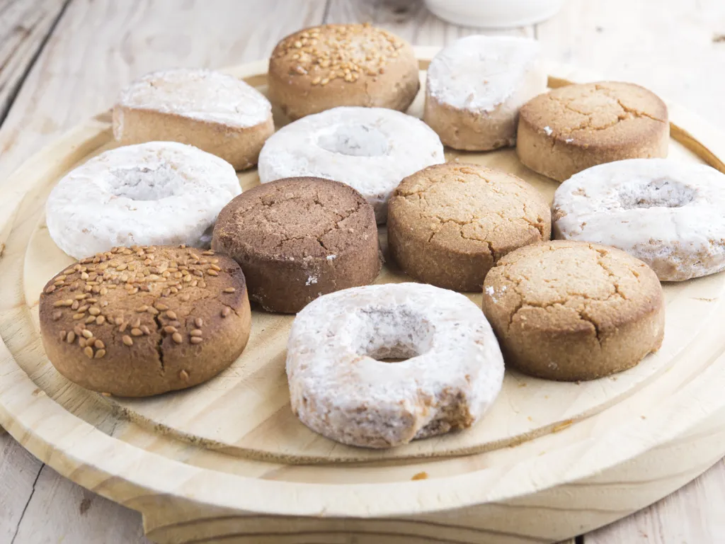 mantecaos à la cannelle (biscuits marocains)