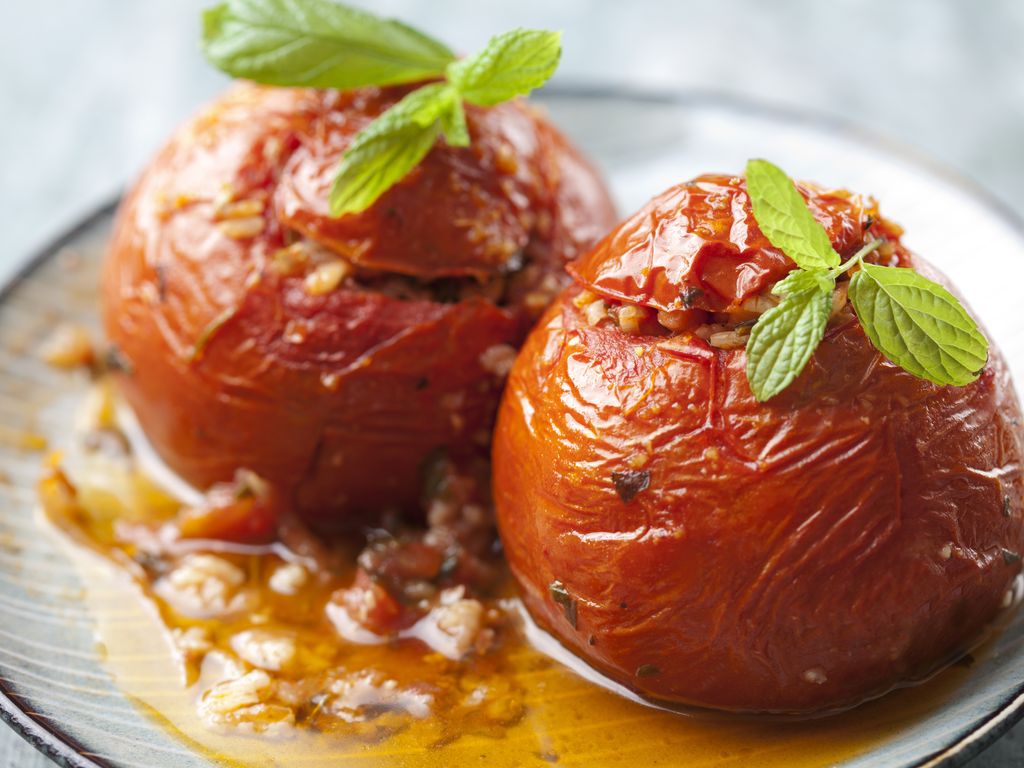 Tomates Farcies Au Jambon Et Aux Herbes : Recette De Tomates Farcies Au ...