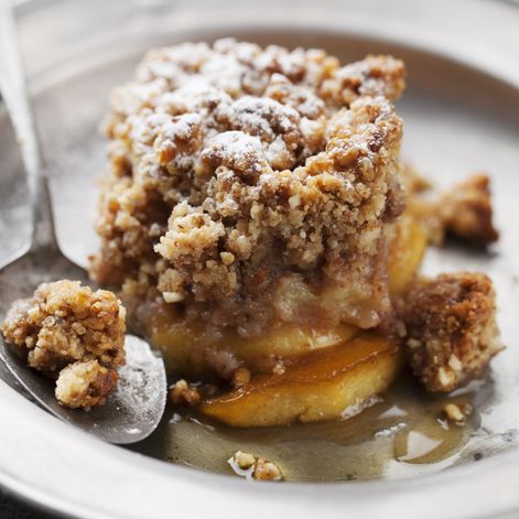 Crumble poires - chocolat : Recette de Crumble poires - chocolat - Marmiton