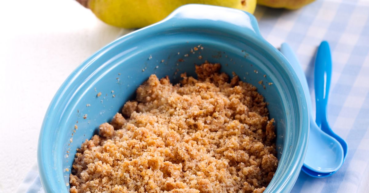 Crumble à La Poire : Recette De Crumble à La Poire