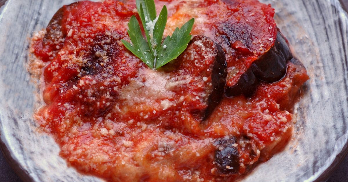 Aubergine alla parmigiana : recette de Aubergine alla parmigiana