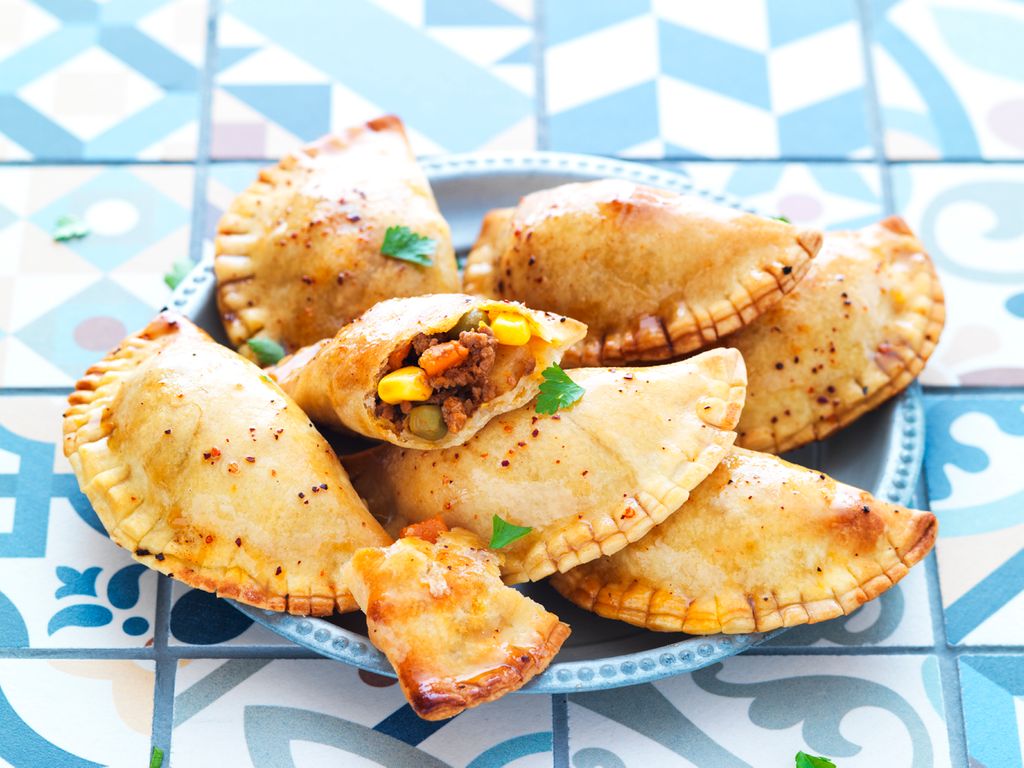 Empanadas de petits légumes et bœuf épicé : Recette de Empanadas de ...