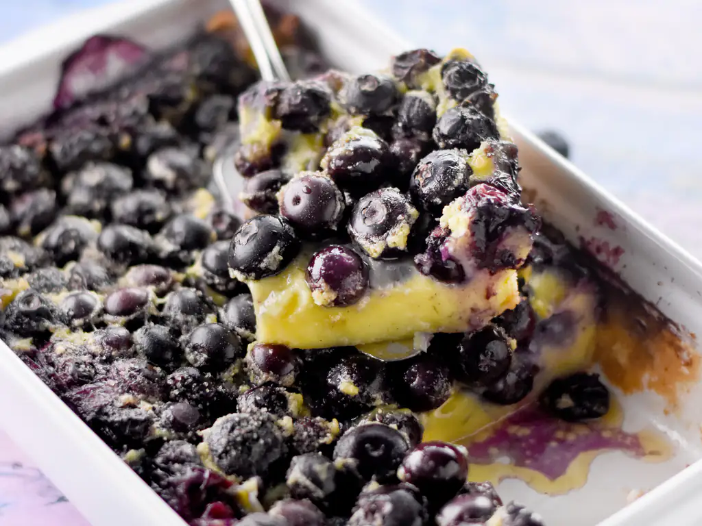 clafoutis aux myrtilles de béné