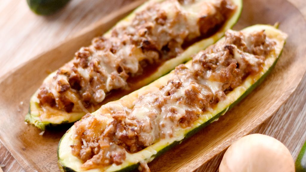 Courgettes farcies