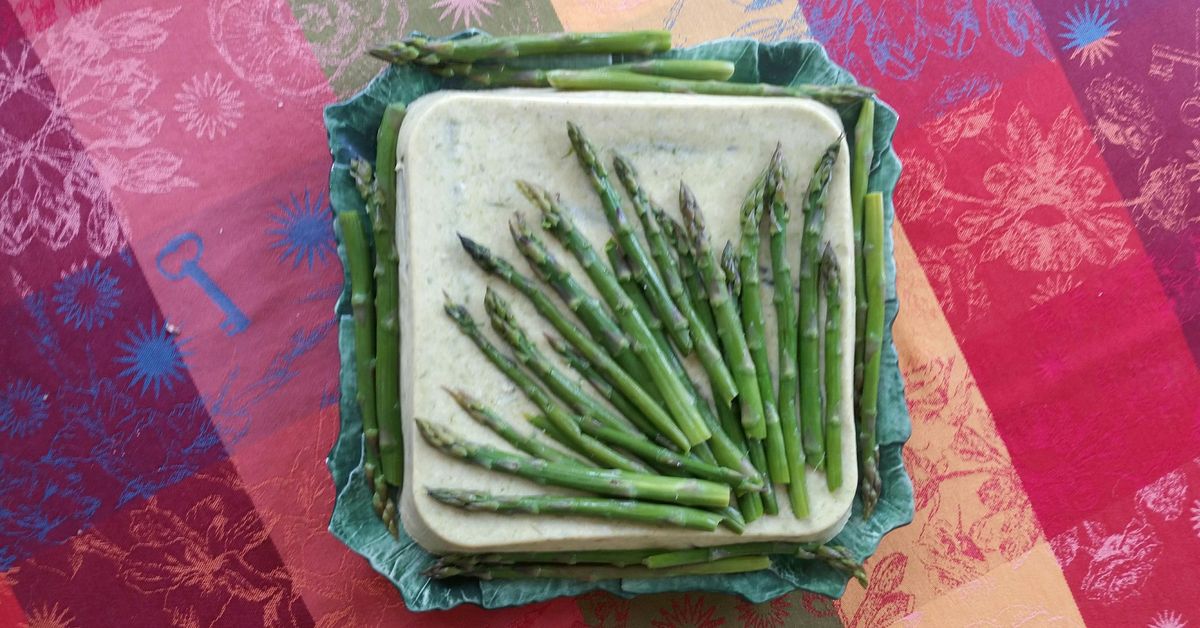 Terrine d'asperges (sans cuisson) recette de Terrine d'asperges (sans