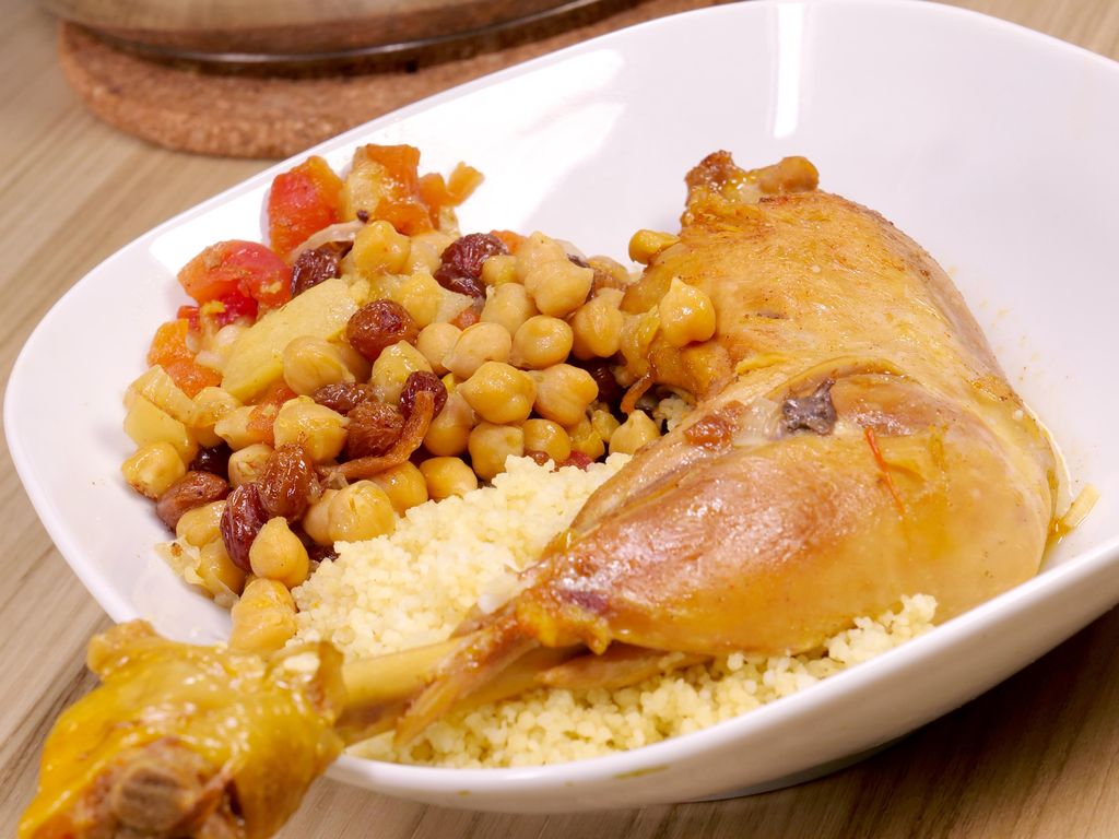 Tajine de poulet à la marocaine : Recette de Tajine de poulet à la marocaine