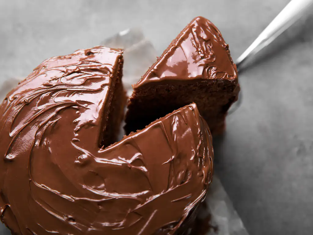 gâteau d'anniversaire au chocolat