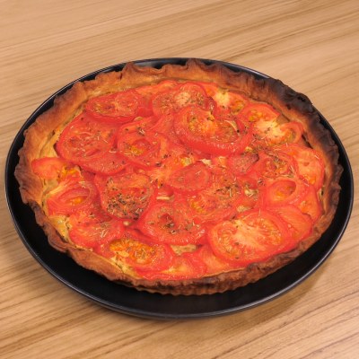 Tarte à La Tomate Et à La Moutarde : Recette De Tarte à La Tomate Et à ...