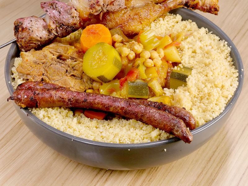 Couscous Royal Agneau Poulet Merguez Recette De Couscous