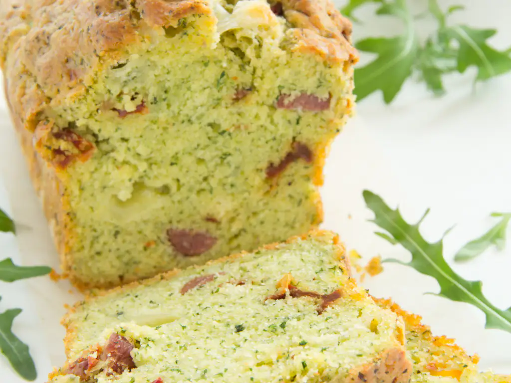 cake au yaourt et au chorizo