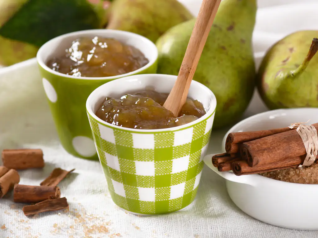 confiture poire cannelle