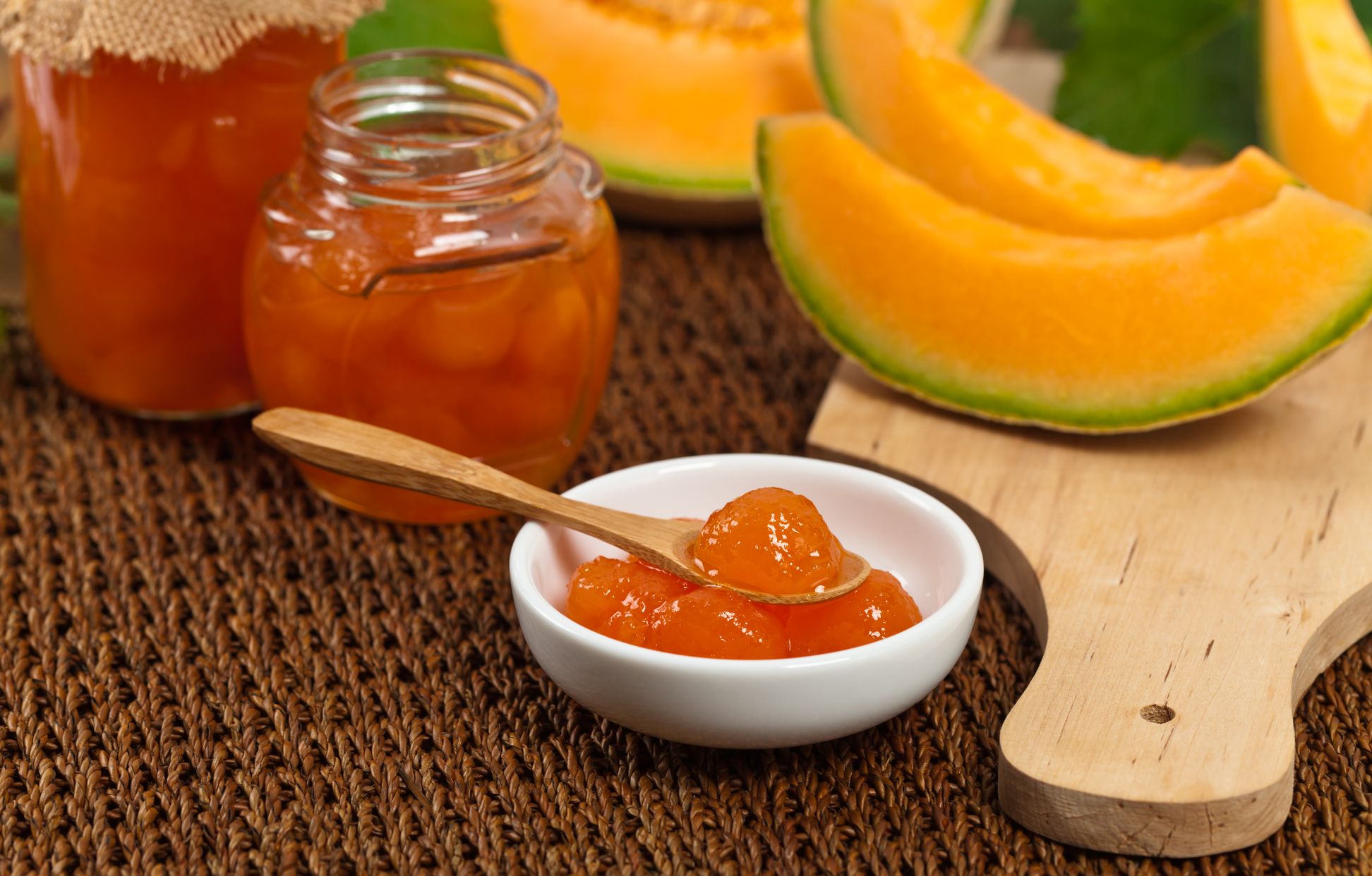 Confiture melon et cannelle Recette de Confiture melon et cannelle