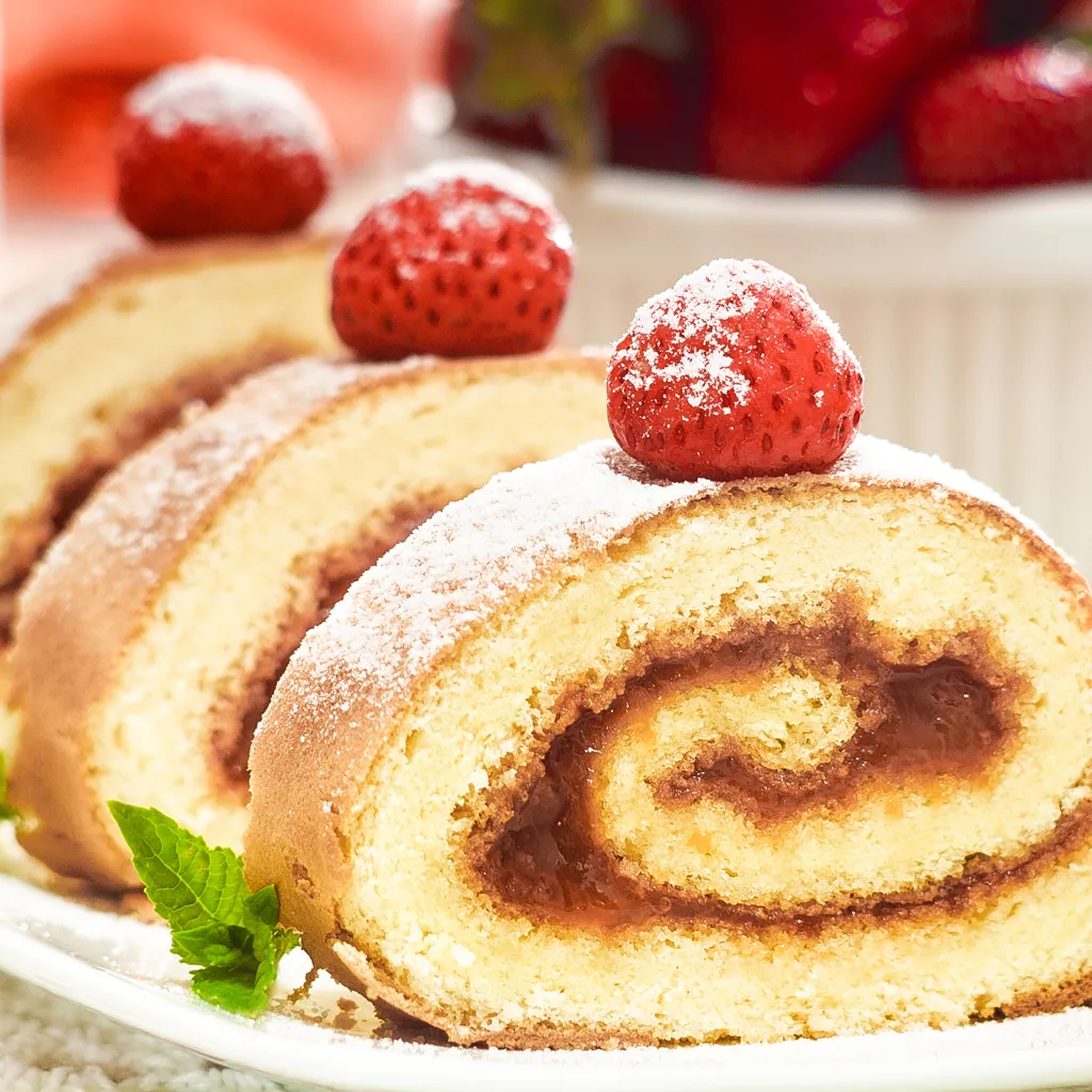 Gâteau roulé : réussir sa recette de gâteau roulé