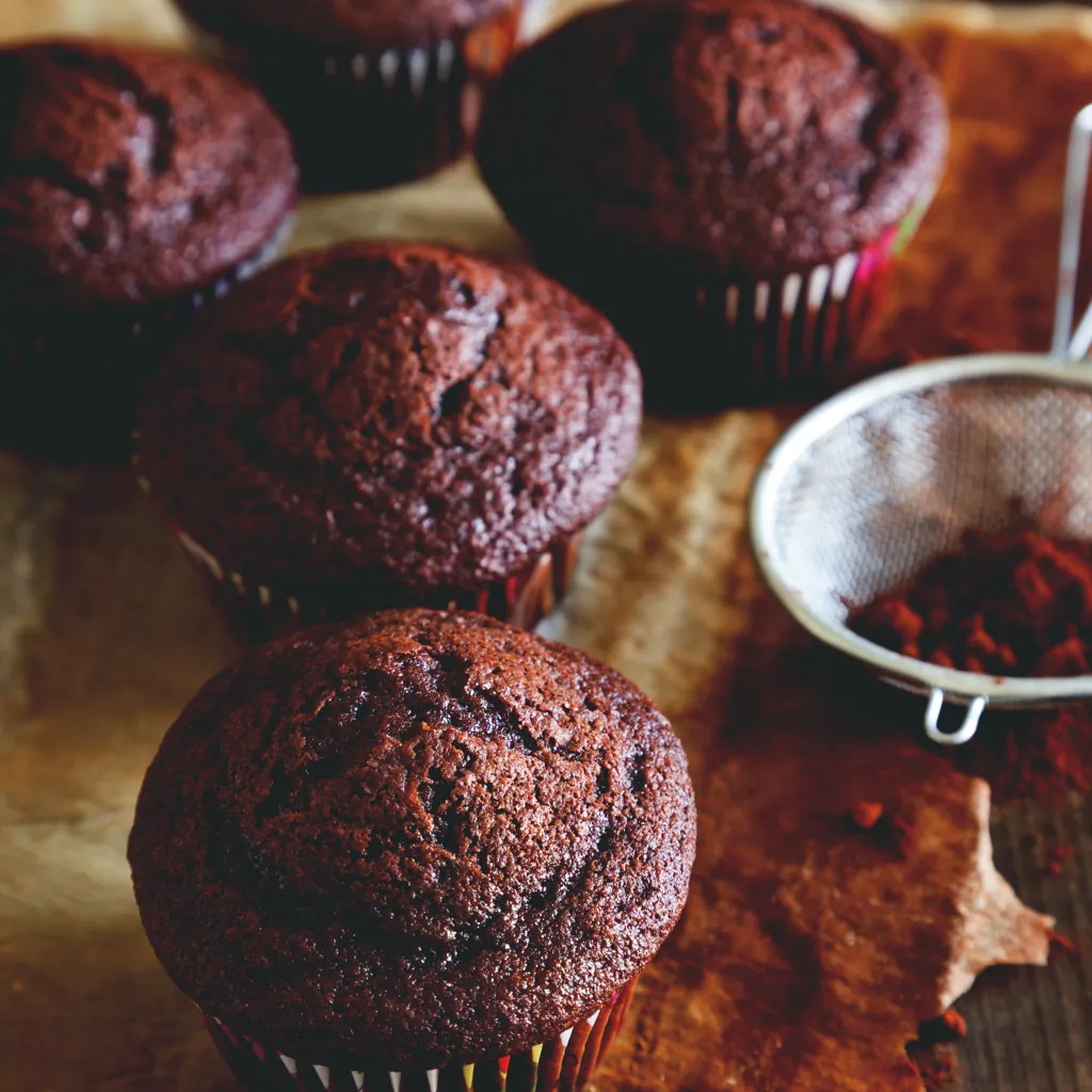 Muffins chocolat noisettes - Recette Cake Factory