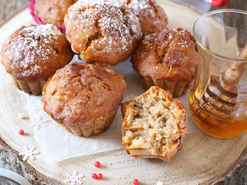 muffins au miel