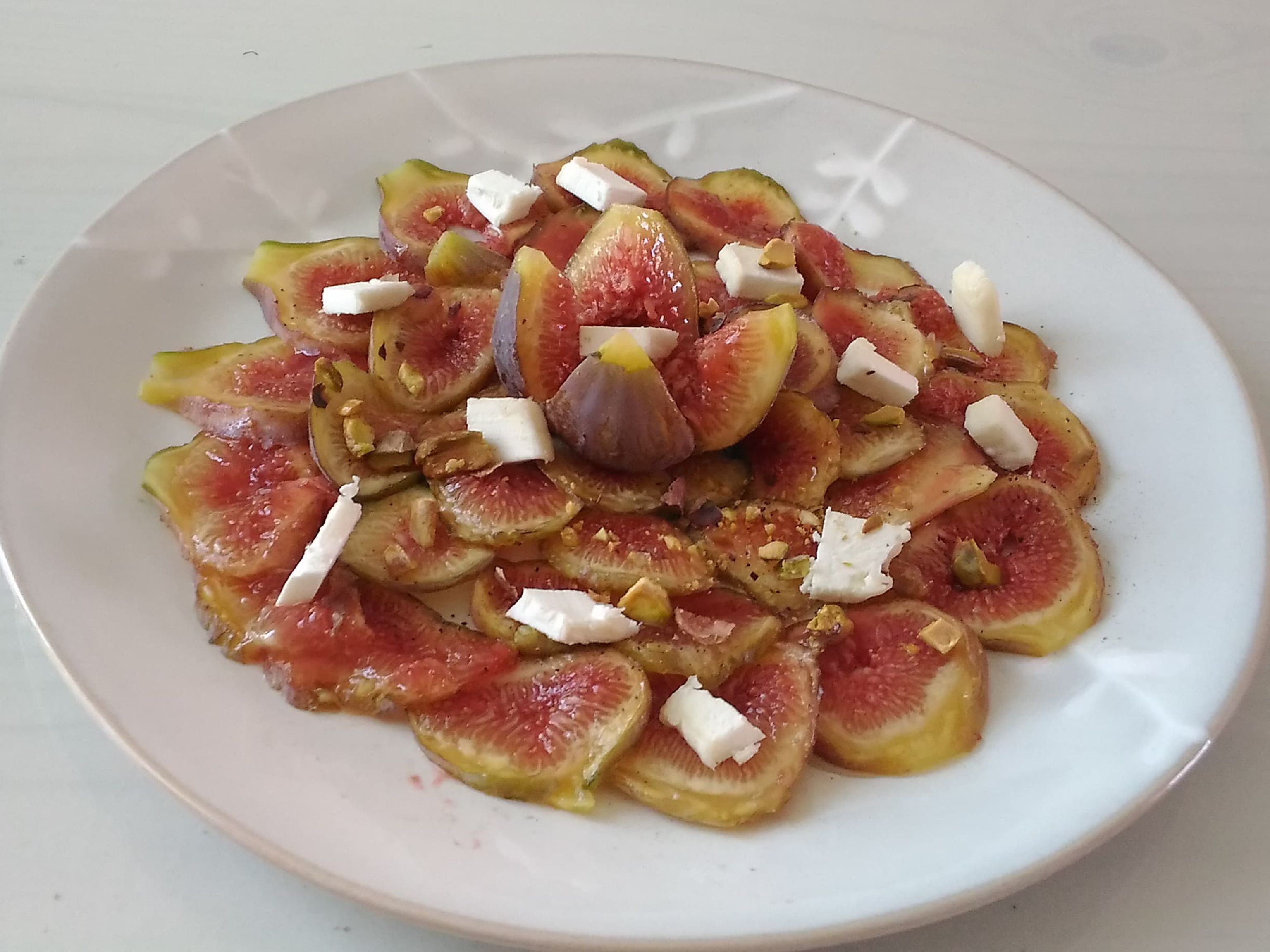 Carpaccio de figues Recette de Carpaccio de figues Marmiton