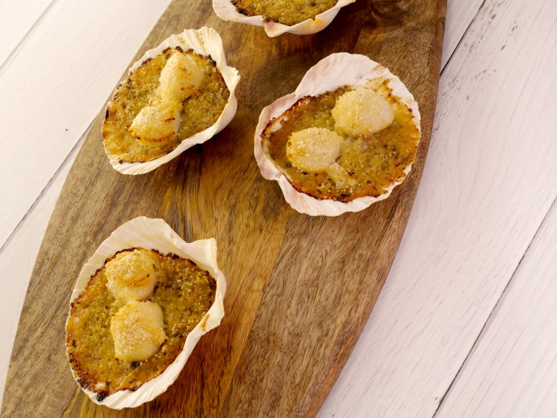 Coquilles St Jacques A La Bretonne Recette De Coquilles St