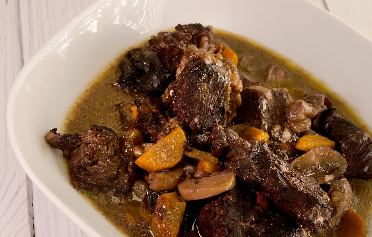 Joue de boeuf à la bourguignonne Recette de Joue de boeuf à la