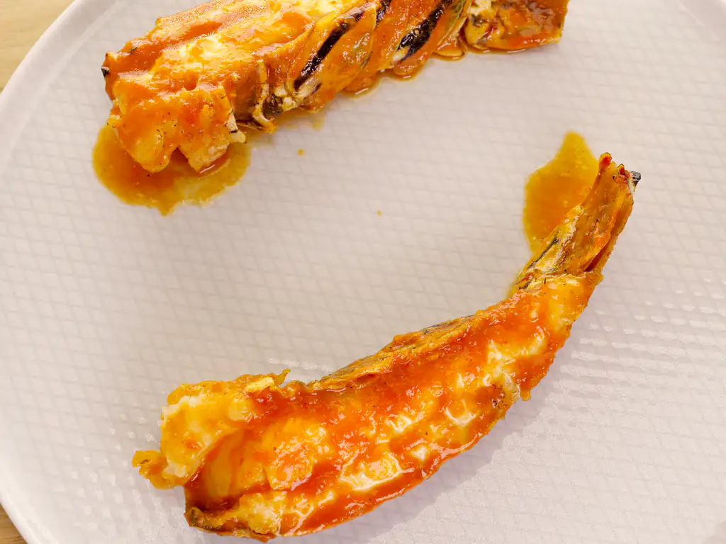 queue de langouste à l'armoricaine