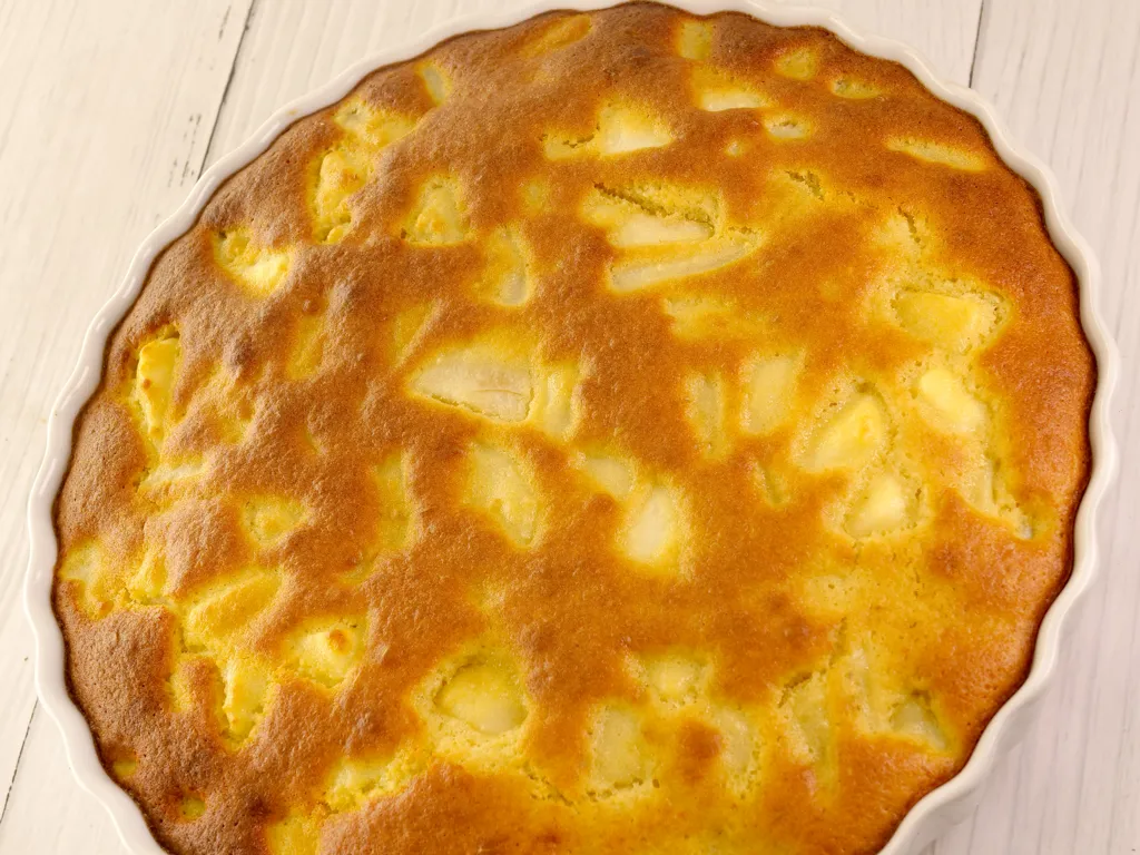 moelleux aux poires sans gluten