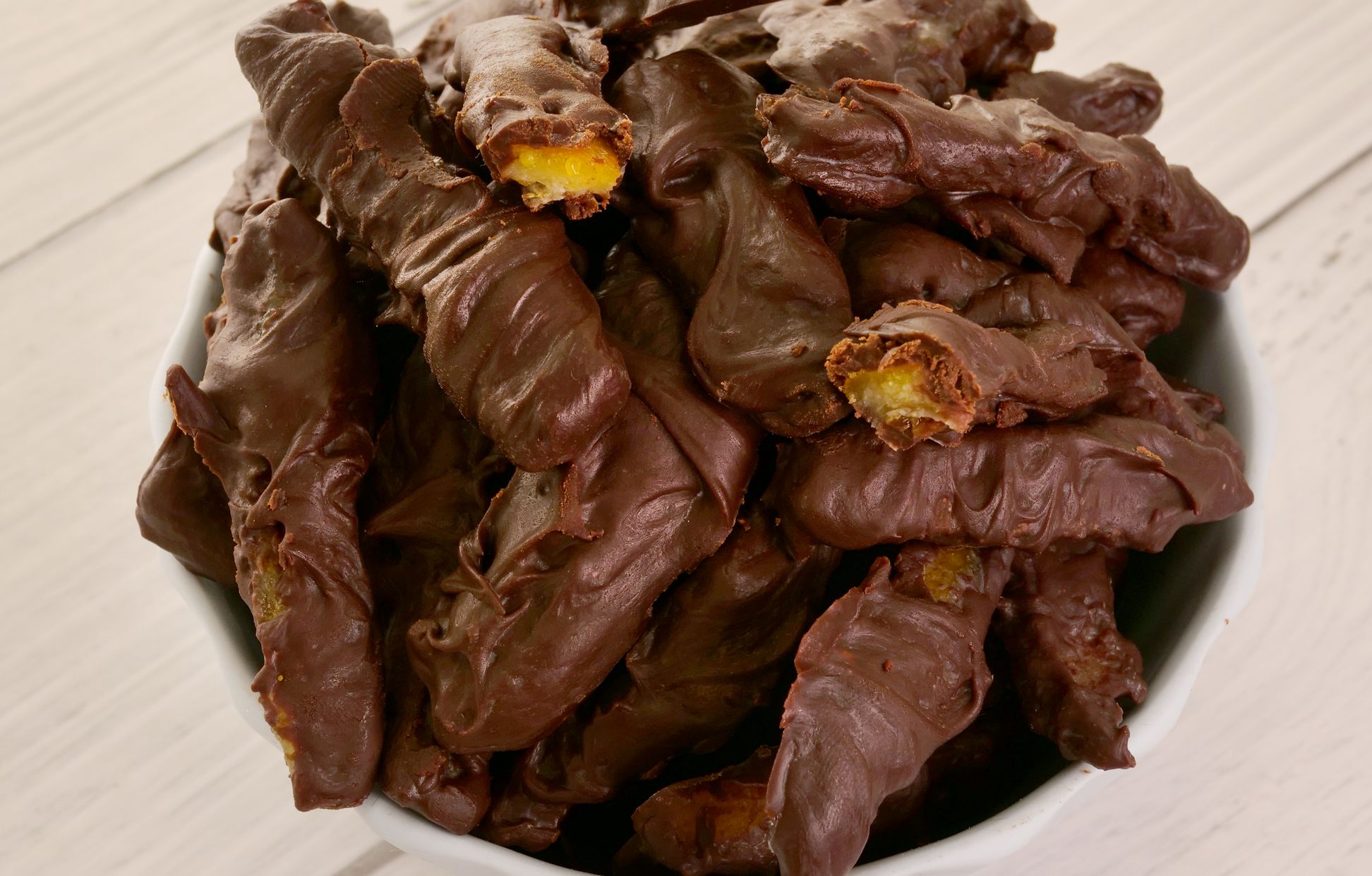 Orangettes au chocolat