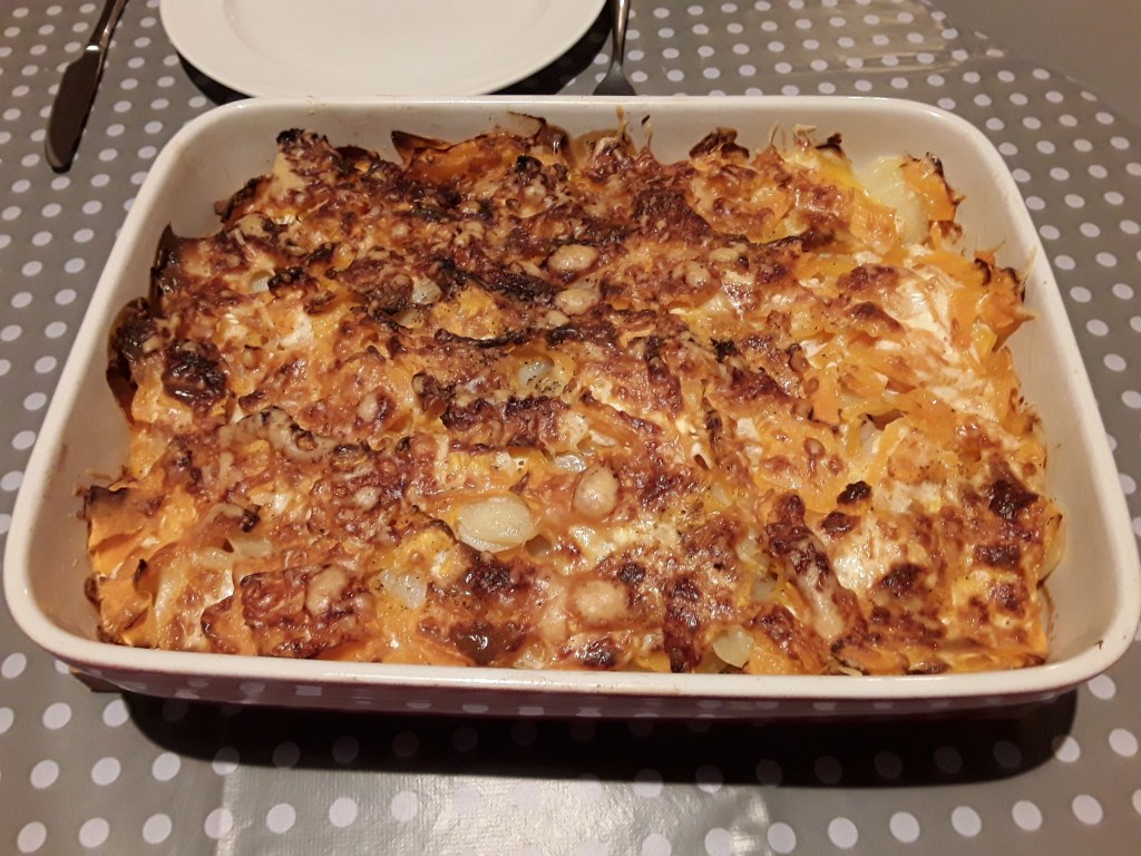 Gratin Au Potiron Et Jambon : Recette De Gratin Au Potiron Et Jambon