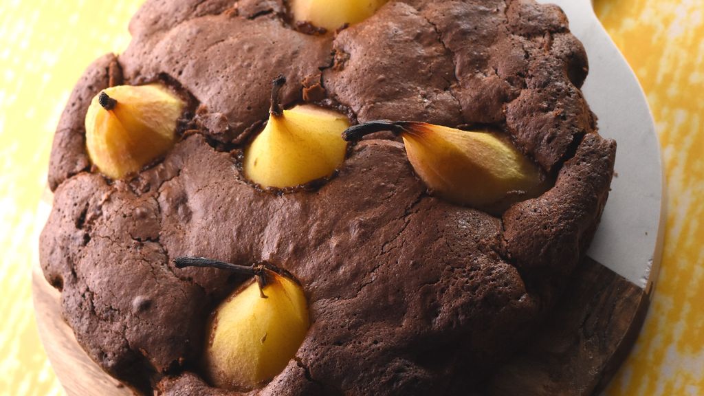 Gâteau poire chocolat
