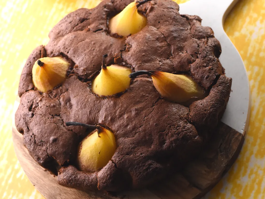 gâteau poire chocolat
