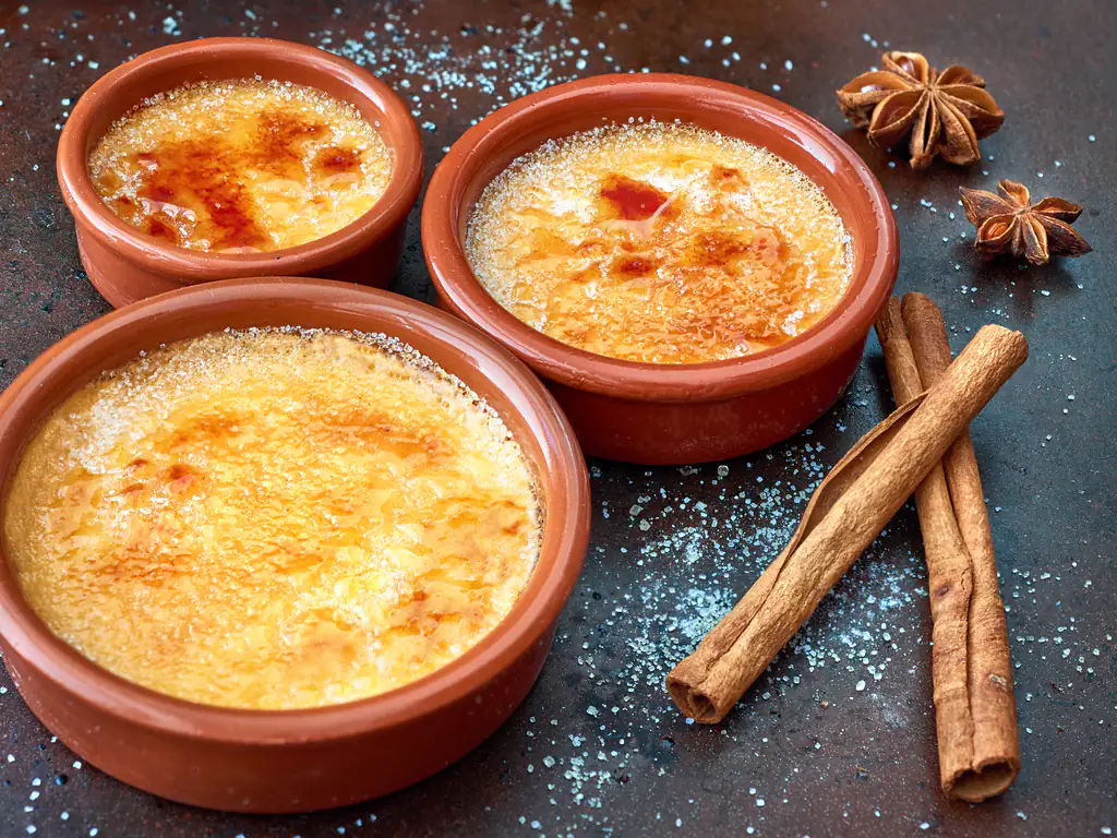 crème brûlée au pain d'épice
