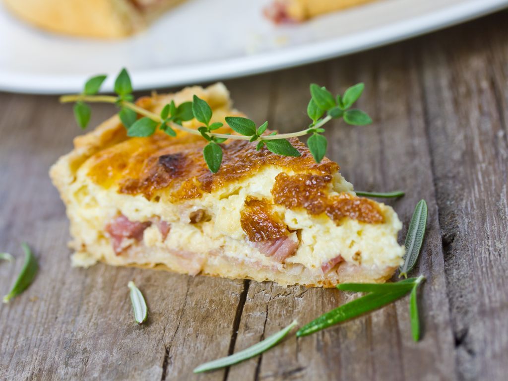 Quiche Lorraine Améliorée : Recette De Quiche Lorraine Améliorée - Marmiton