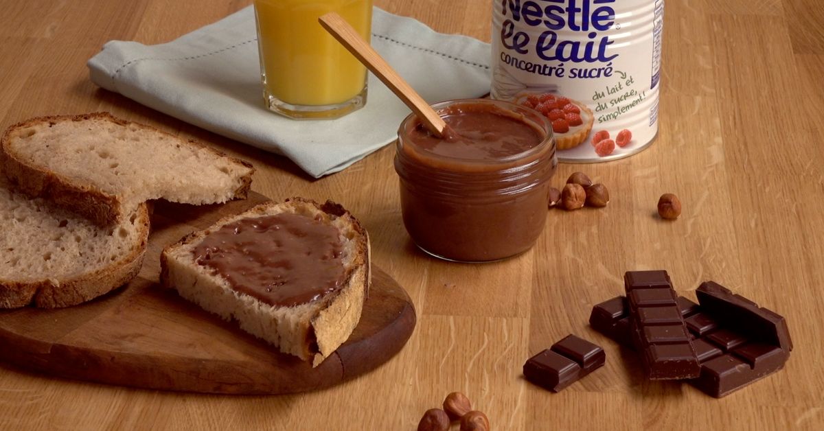 Pâte à tartiner lait concentré sucré : recette de Pâte à tartiner lait