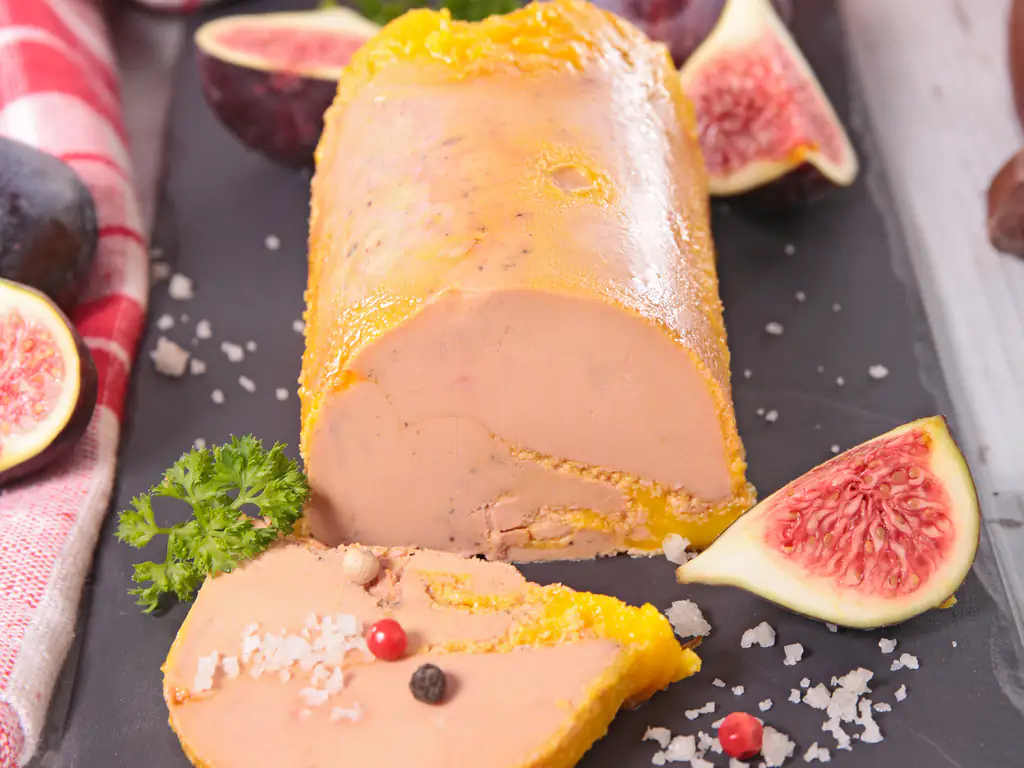 terrine de foie gras aux figues