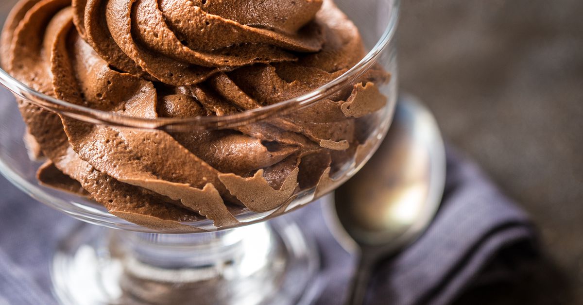 Mousse au chocolat sans oeufs : recette de Mousse au chocolat sans oeufs
