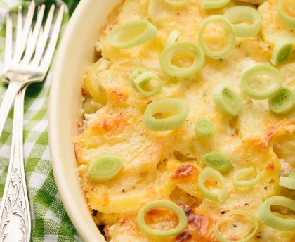 Gratin De Poireaux à La Béchamel : Recette De Gratin De Poireaux à La ...