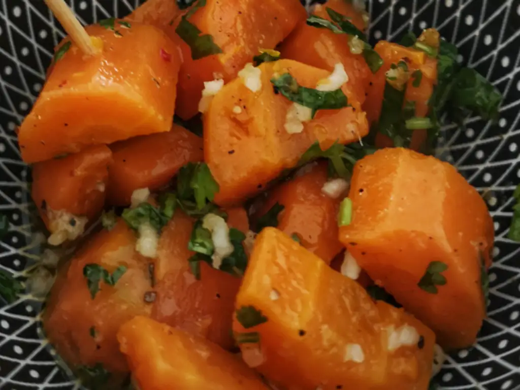 carottes "vite fait, bien fait" façon maroc
