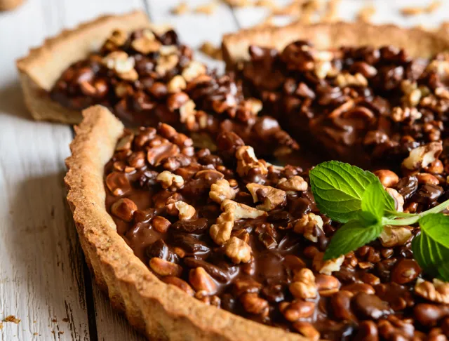 Tarte Noix P Pites De Chocolat Recette De Tarte Noix P Pites De