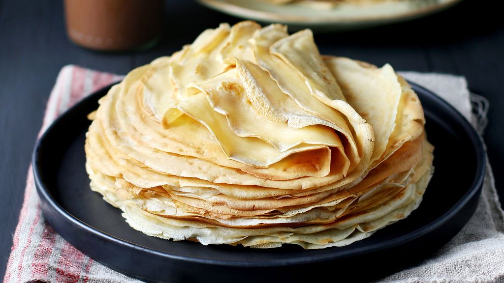 Pâte à crêpes sans lait