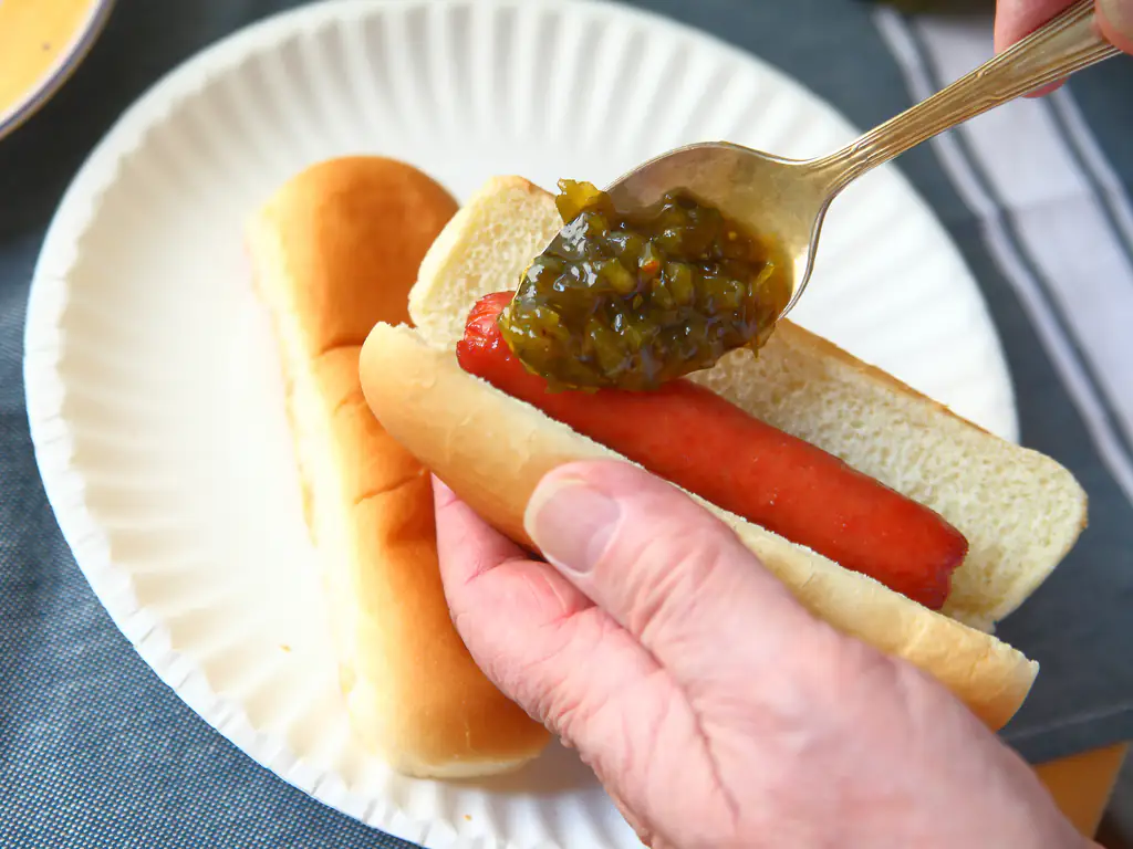 green relish : délicieuse sauce de concombre pour sandwichs