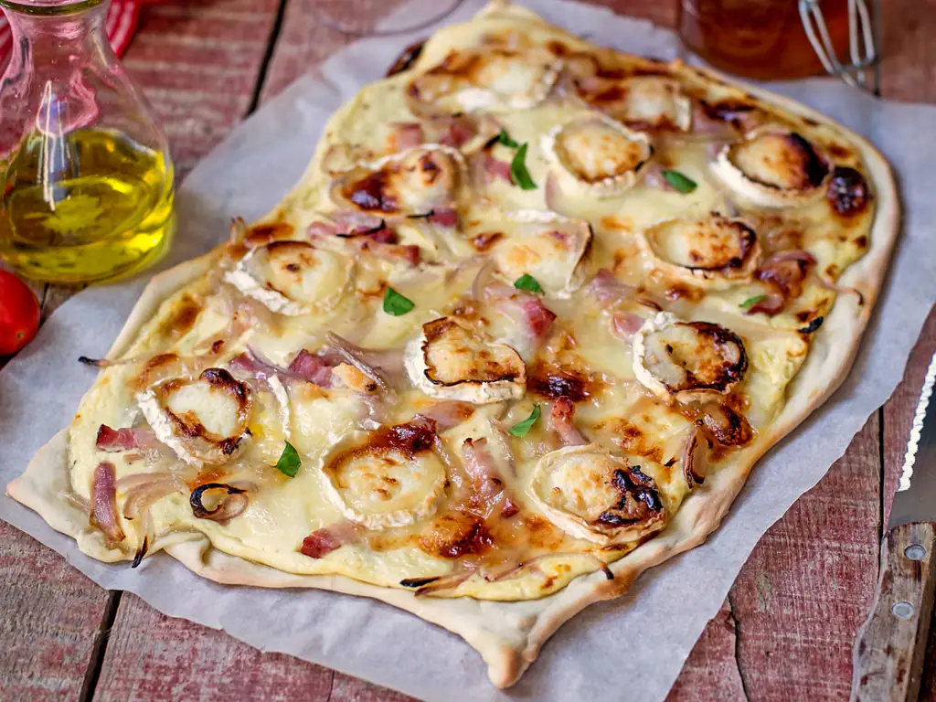 tarte chèvre miel