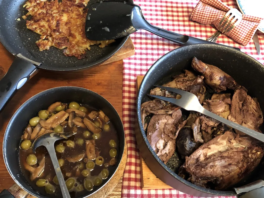 canard sauvage aux olives vertes
